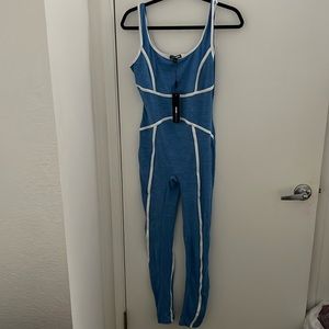 BLUE JUMPSUIT FROM FASHIONOVA
